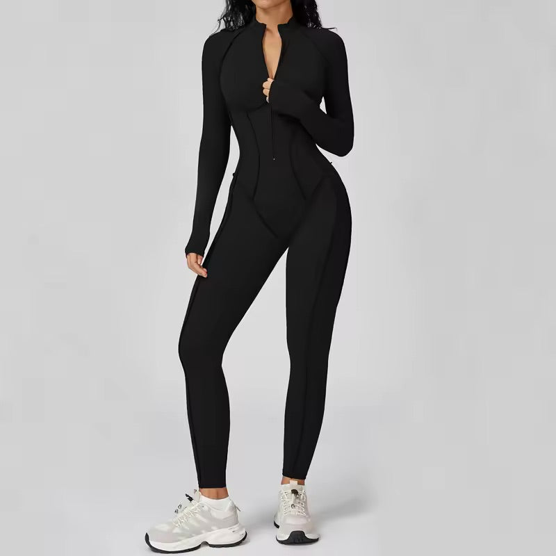 SculptFit Yoga Jumpsuit – Confidence in Every Move