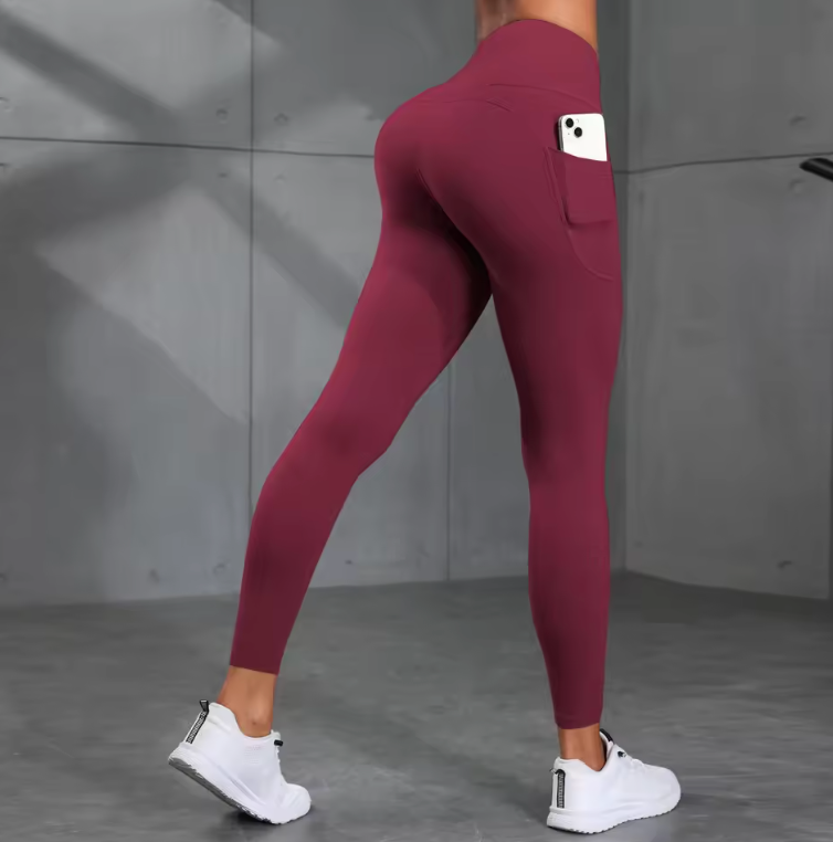 Women's camo pocket sports leggings